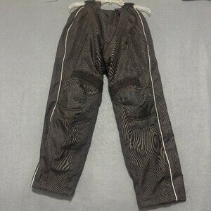 Tourmaster Overpants Mens Short Medium (30x28) Black Knee Pad side closure
